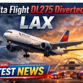 delta flight dl275 diverted lax